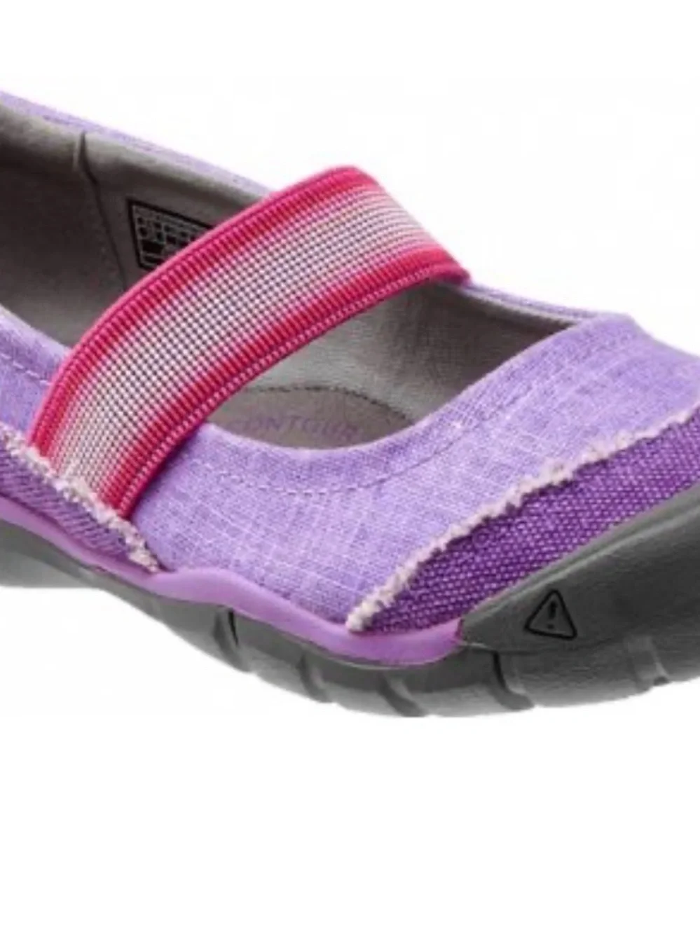 KEEN Rivington MJ CNX K Purple Heart Bougainvillea Purple Mary Jane Slip-On Sz 4